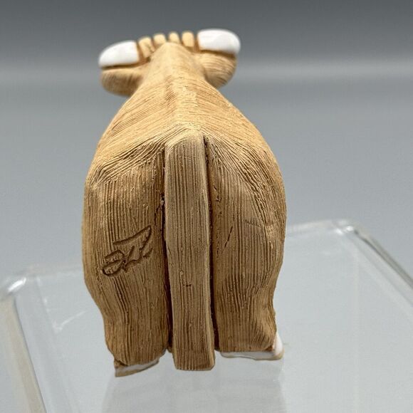 Vintage Artesania Rinconada Highland Horned Cow Glazed Accents READ 4" Farmcore - Picture 5 of 11